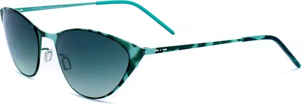 Bicolor Metal Sunglasses