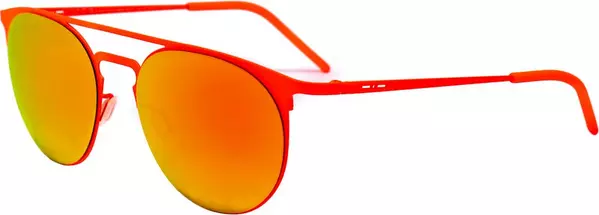 Orange Metal Sunglasses