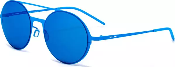 Blue Metal Sunglasses