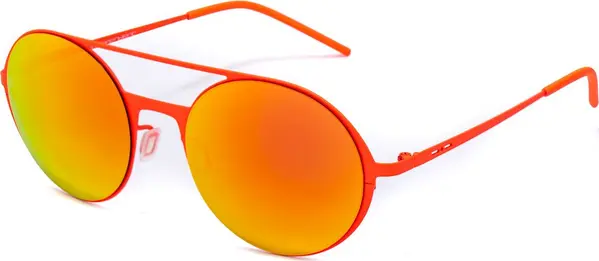 Orange Metal Sunglasses