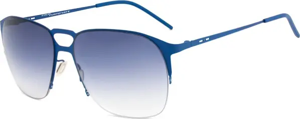 Blue Metal Sunglasses