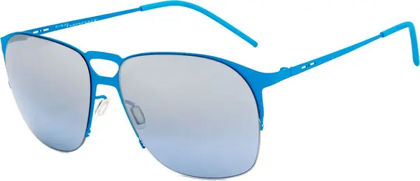 Blue Metal Sunglasses