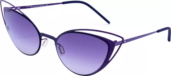 Purple Metal Sunglasses