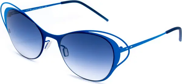 Blue Metal Sunglasses