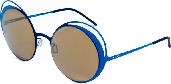 Blue Metal Sunglasses