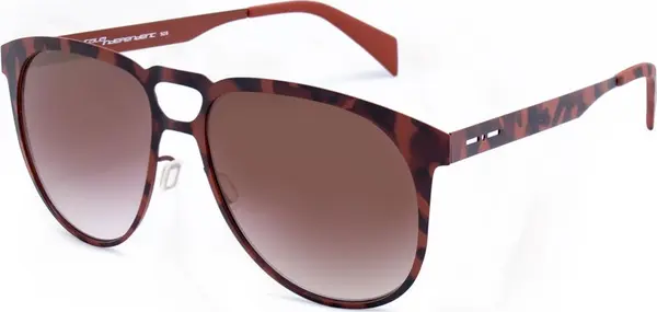 Brown Metal Sunglasses