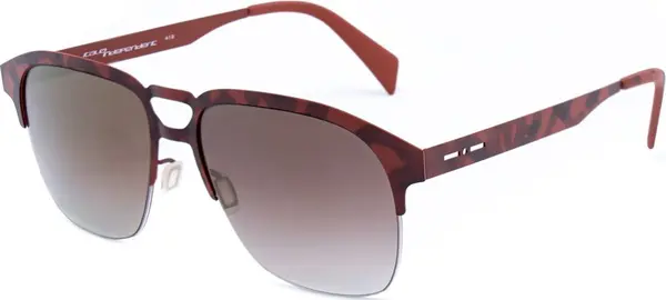 Brown Metal Sunglasses