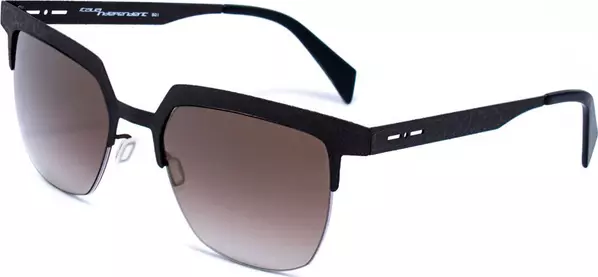 Brown Metal Sunglasses