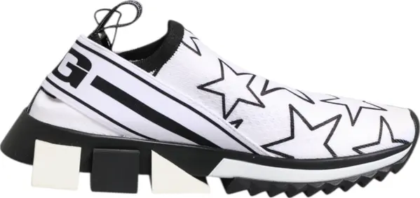 White Stars Sorrento Low Top Sneakers Shoes