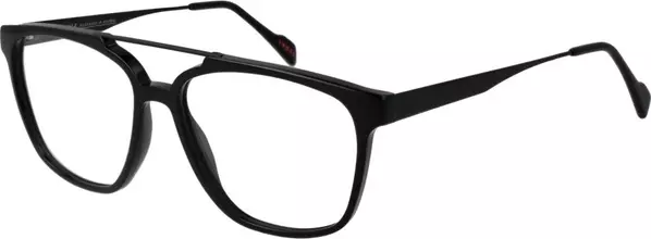 Black Metal Glasses (Frames)
