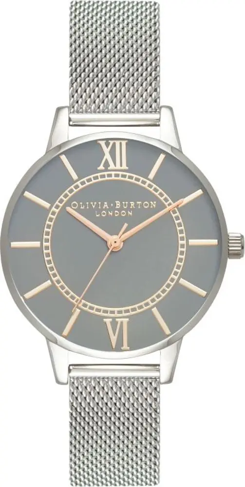 Silver Stainless Steel Dress Watch