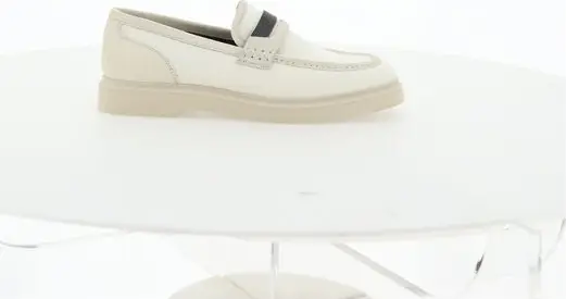 Beige Loafers Shoes