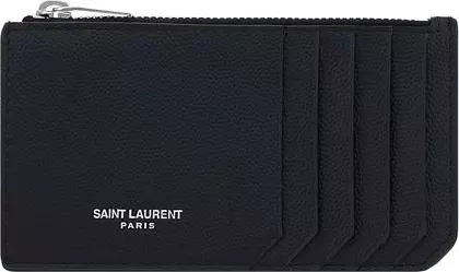 Black Calf Leather Bos Taurus Wallet