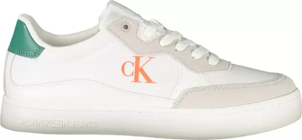 Bianco Polyurethane Men Sneaker