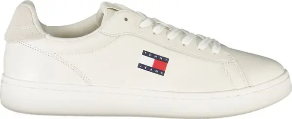 Bianco Polyurethane Men Sneaker