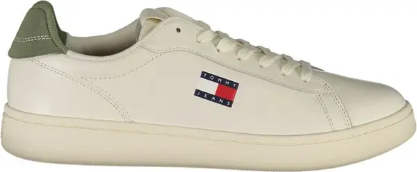Bianco Polyurethane Men Sneaker