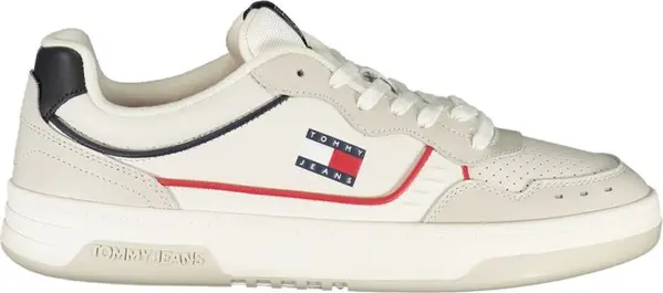 Bianco Poliuretano Uomo Sneaker