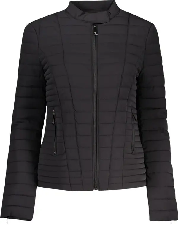 Black Polyurethane Women's Jacket