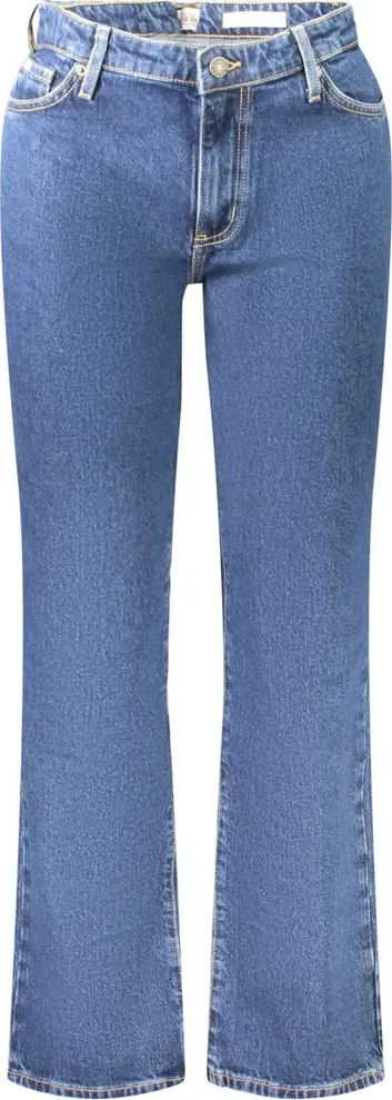 Blu Cotton Women Jeans