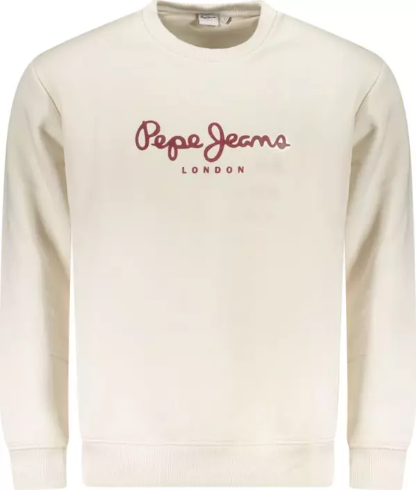 Bianco Cotton Men Sweatshirt