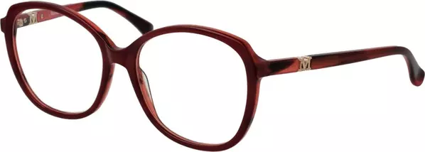 Burgundy Plastic Glasses (Frames)