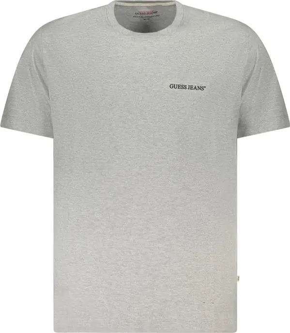 Gray Cotton Men T-Shirt