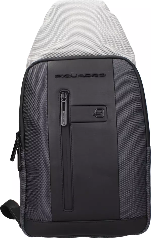 Gray Fabric Backpack