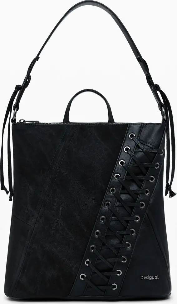 Bronzo Polyurethane Women Handbag