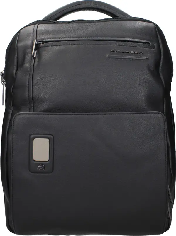 Black Leather Backpack