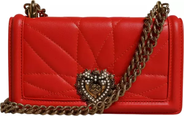 Red Quilted Devotion Crossbody 11 PRO Phone case bag