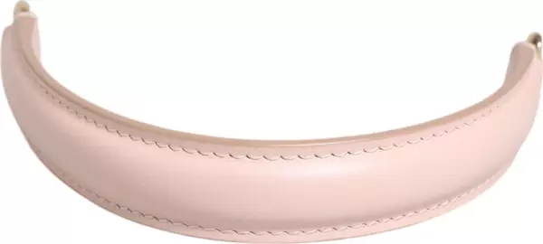 Strap Pink Leather Gold Tone Big Bag Handle Shoulder Strap