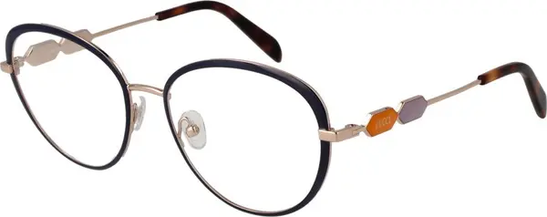 Blue Metal Glasses (Frames)