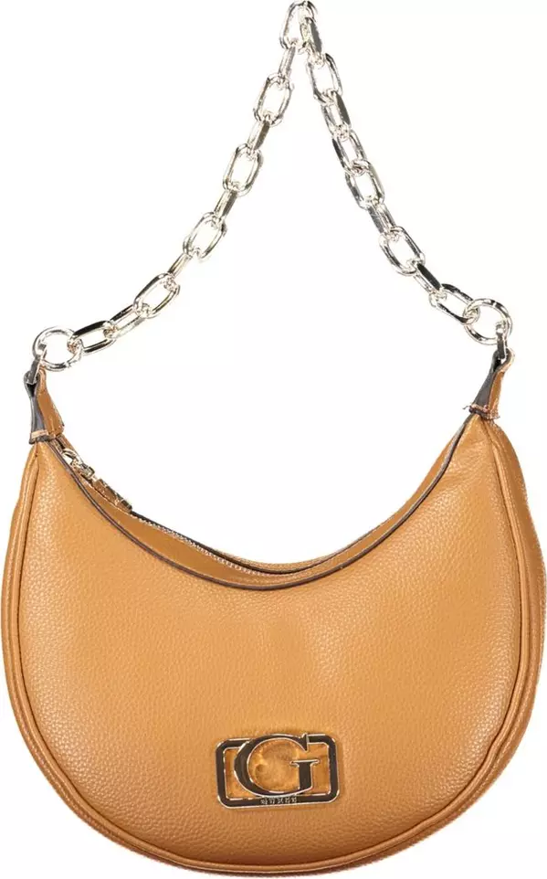 Marrone Poliuretano Women Handbag