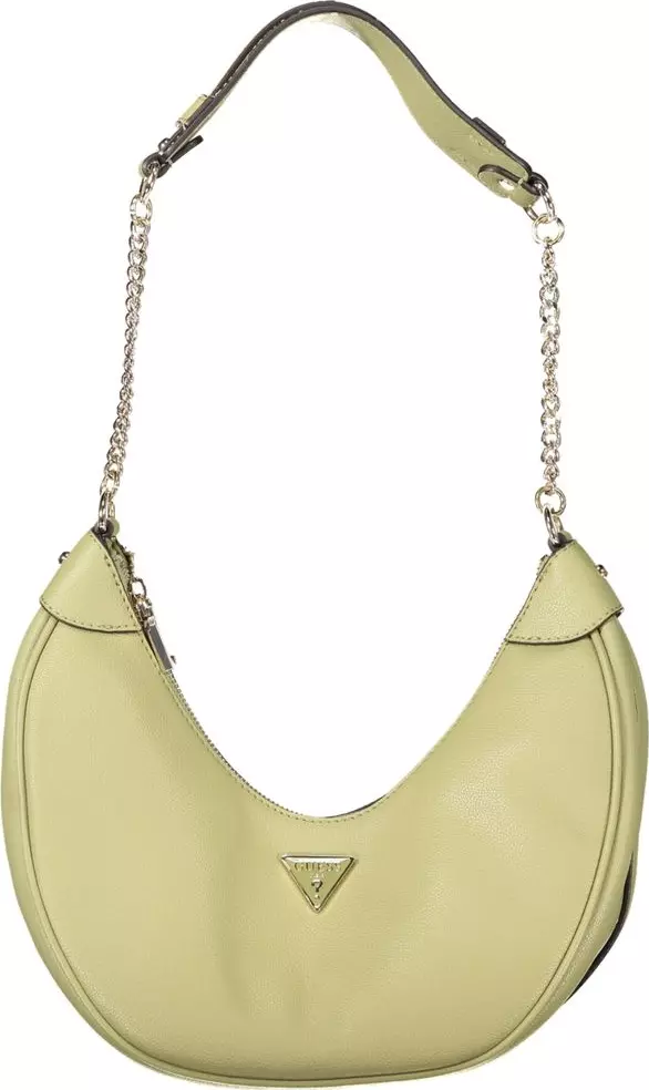 Verde Polyurethane Women Handbag