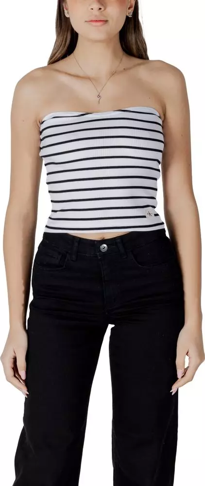 White Recycled Cotton Top