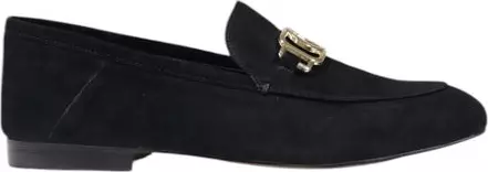 Black Leather Platform Pumps