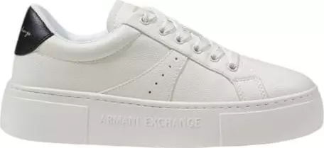 Black Polyester Chunky Sneakers