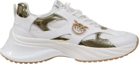 White Leather Chunky Sneakers