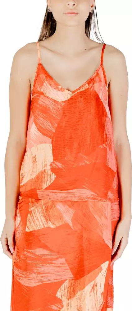 Multicolor Polyamide Top