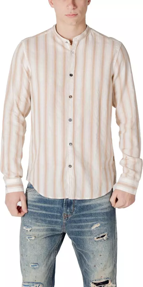 Beige Cotton Shirt