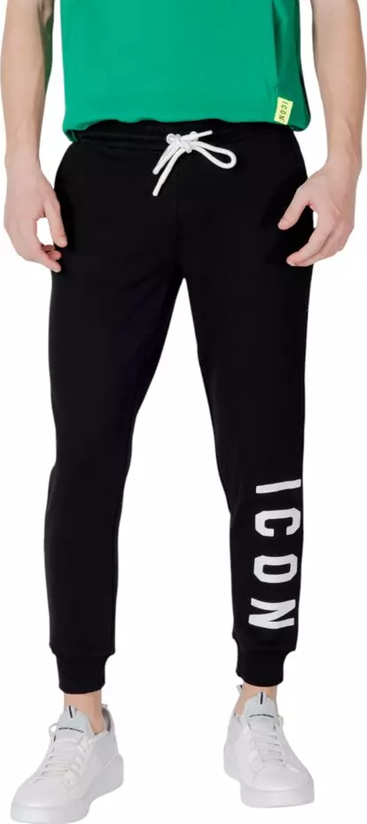 Black Cotton Joggers (Workout Pants)