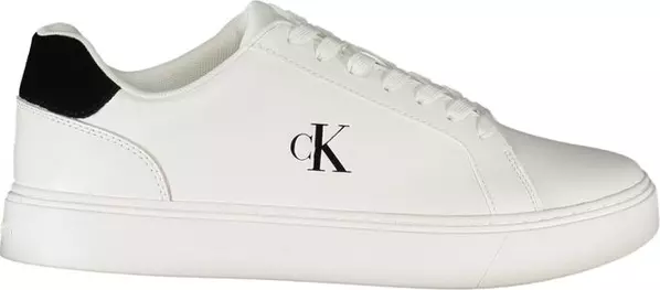 Bianco Polyurethane Men Sneaker