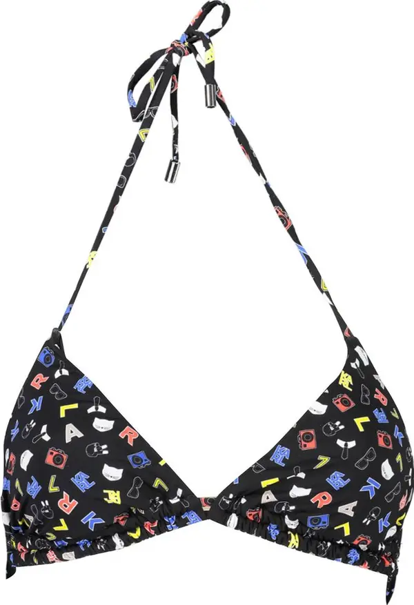Black Polyamide Women's Swimsuit