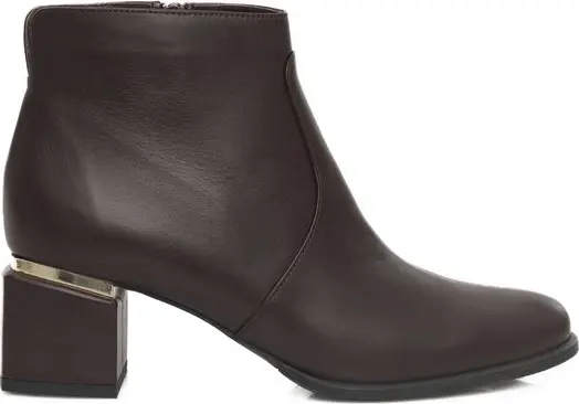 Burgundy Cowhide Women Boot