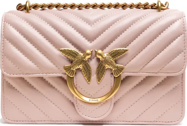 Powder Pink Love One Mini Shoulder Bag