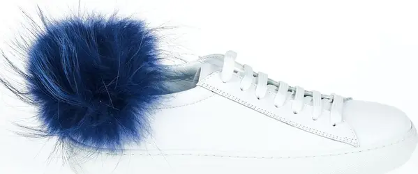 White Lamb Leather Women Sneaker