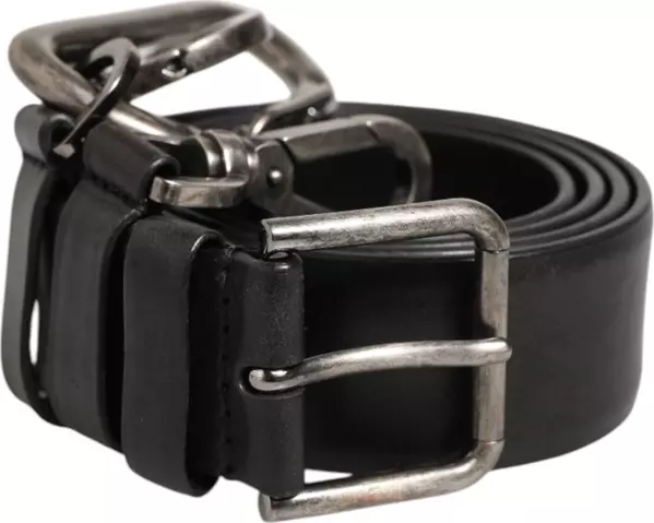 Black Key Ring Clip Attachments Buckle Belt