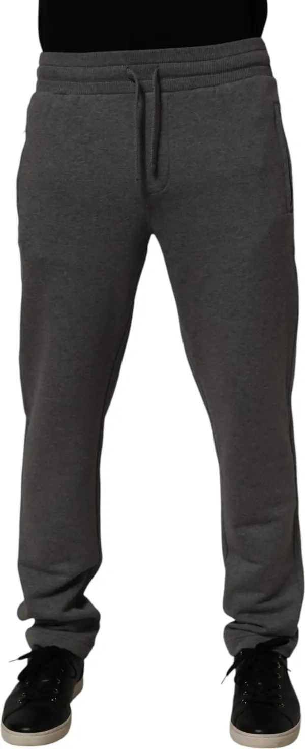 Gray Cotton Jogger Sweatpants Trouser Pants
