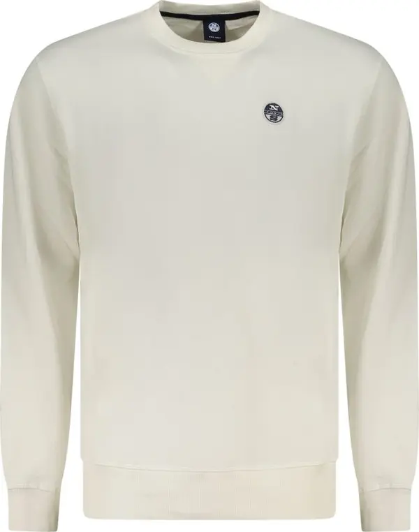 Bianco Cotton Men Sweatshirt
