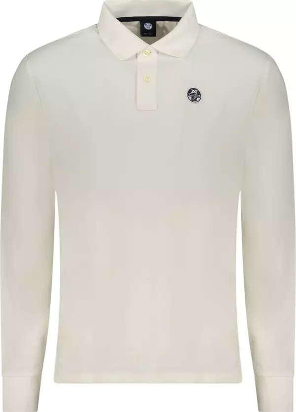 White Cotton Men's Polo Shirt